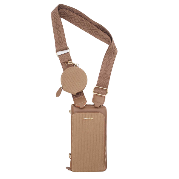 - Bags - Tom & Eva Portemonnee/Telefoontas Kaki -