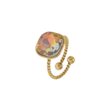 Ring - Spring Stone Grijs Multi -