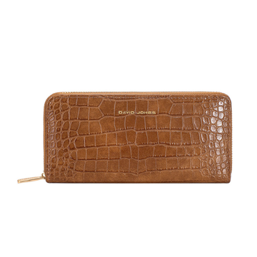 - Bags - David Jones portemonnee krokodillenleer Bruin -
