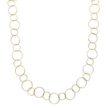 Ketting - lange circle Goud -
