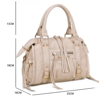- Bags - Bibi Dames tas Beige Suede M -