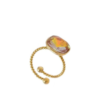 Ring - Spring Stone Oranje -