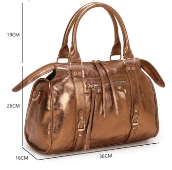 - Bags - Bibi Dames tas Brons L -