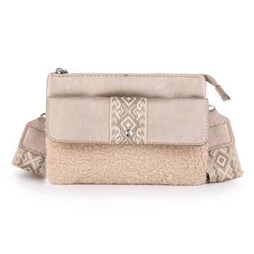 - Bags -  Teddy tas Champagne -