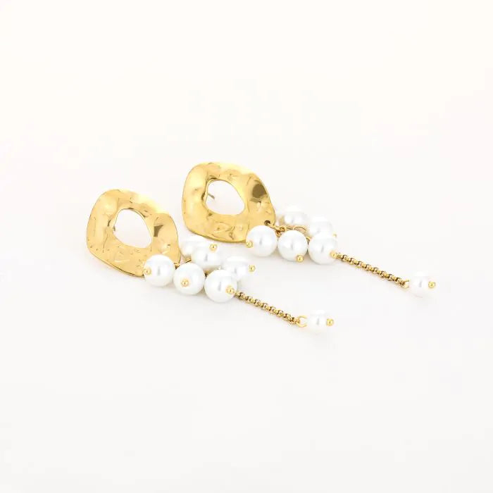 Oorbel - Parel drops -