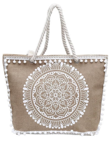 Tas - Mandala Beach bag -