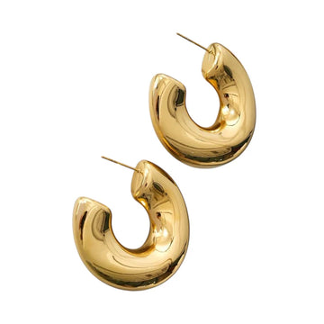 Oorbel - Classy hoops Goud -