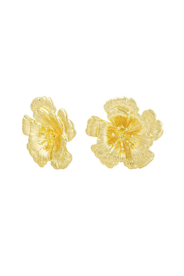 Oorbel - 3D Bloem -
