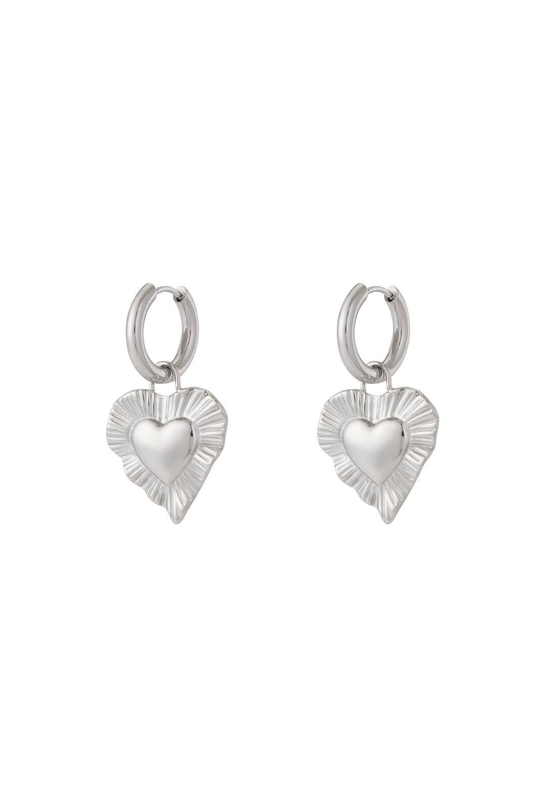 Oorbel - Stralend hart -