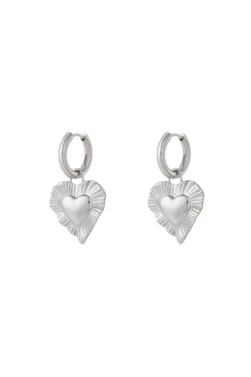 Oorbel - Stralend hart -