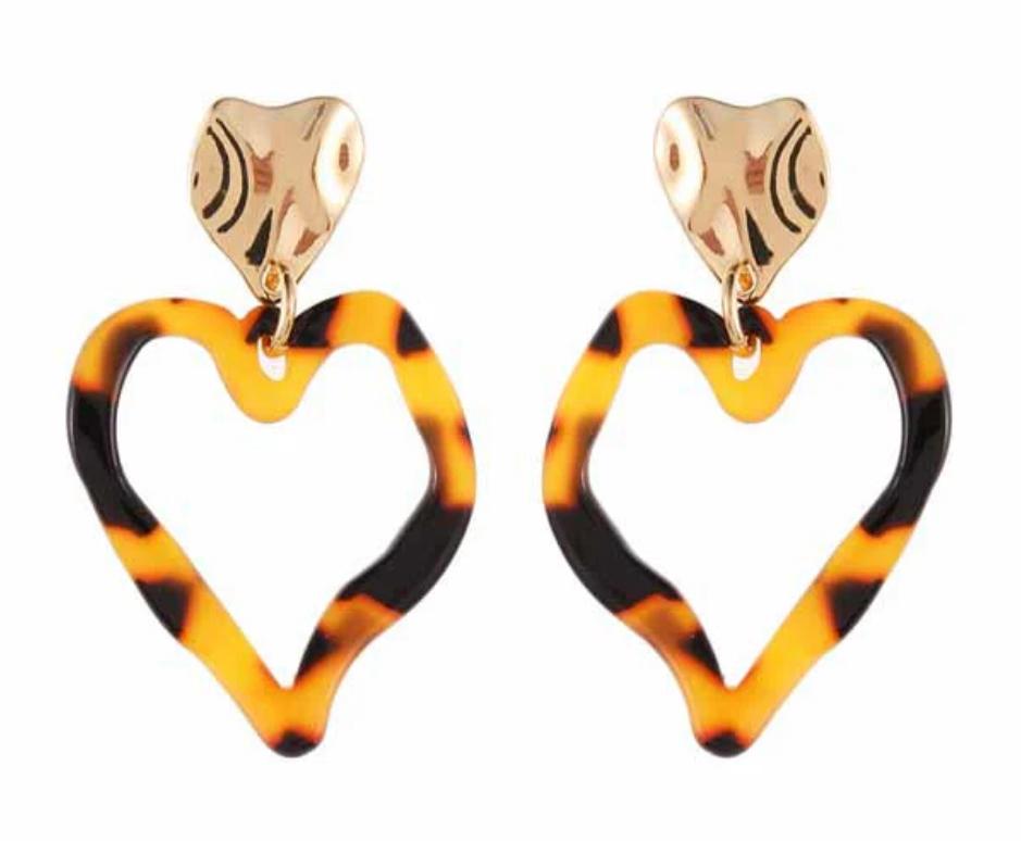 Oorbel - Flame Hart -