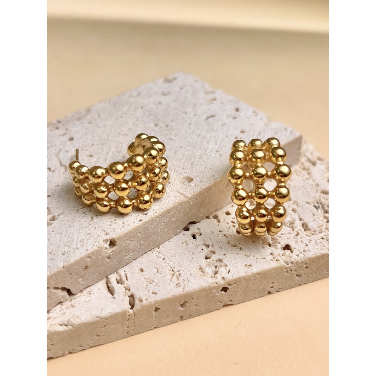 Oorbel - Bubble hoops -