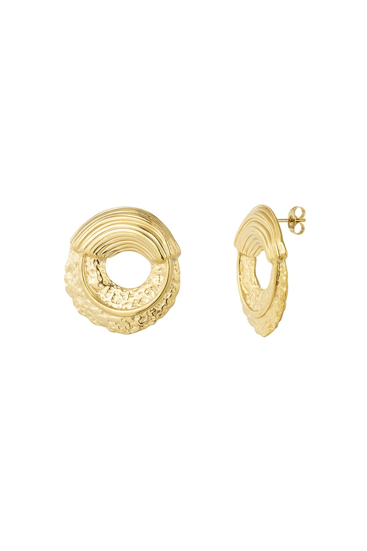 Oorbel - Structured round -
