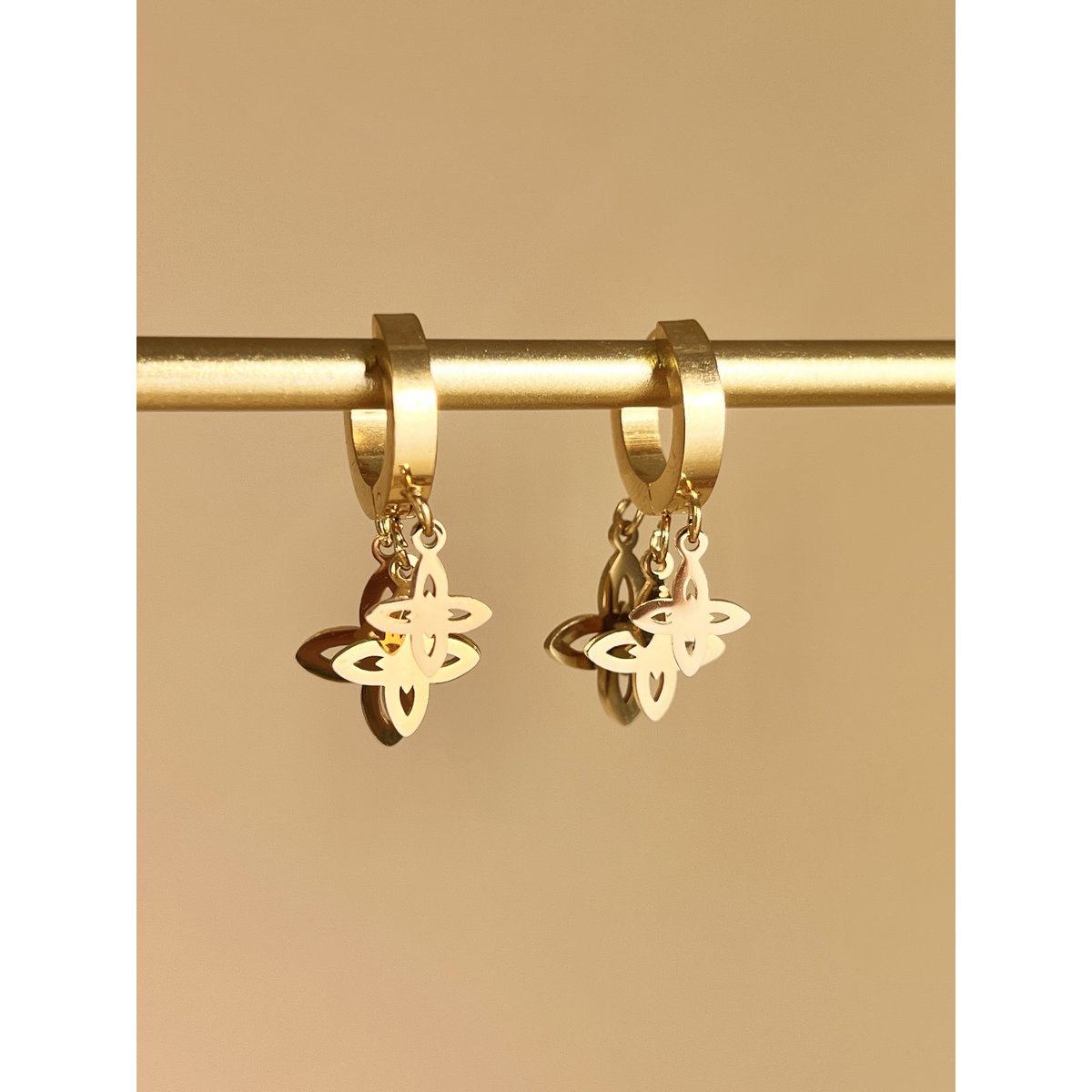 Oorbel - Trio star -