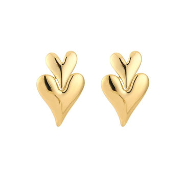 Oorbel - Harts Goud -