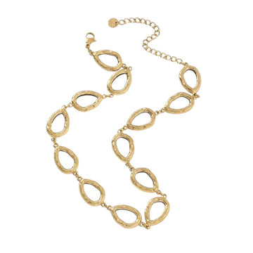 Ketting - SPikey ovaal -