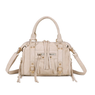 - Bags - Bibi Dames tas Beige Suede M -