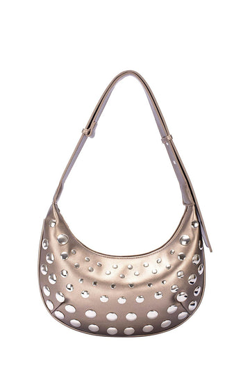 -Bags - David Jones Parel schoudertas Goud -