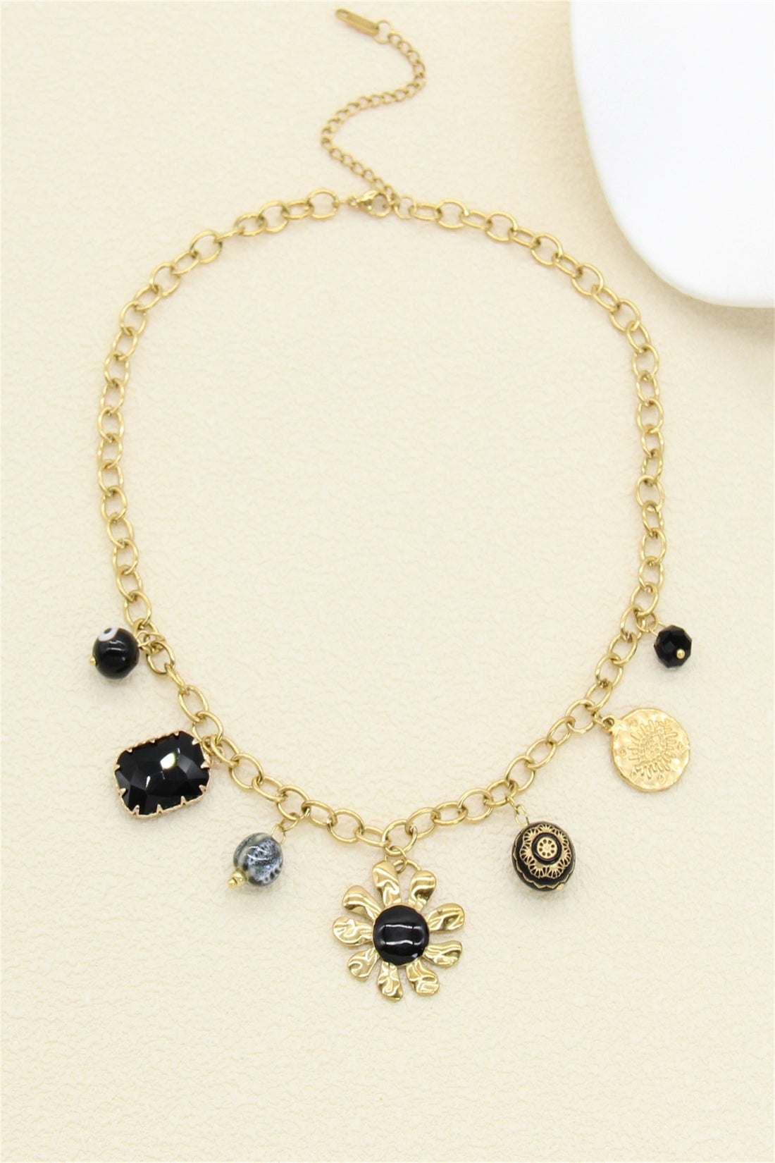 Ketting -Black & Gold -