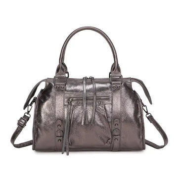 - Bags - Bibi Dames tas Verzilverd L -